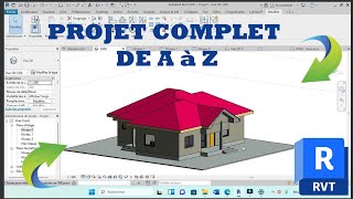 Projet complet de A à Z revit [upl. by Eula]