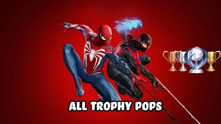 Unveiling Every Glorious Trophy in Spiderman 2 [upl. by Spiegelman]