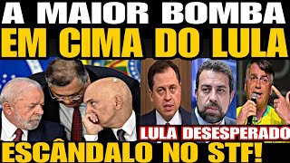 Urgente  A maior BOMBA EM CIMA DO LULA até agora ESCÂNDALO NO STF PGR DERRUBOU ALIADO DE LULA [upl. by Yema]