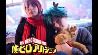 A Tododeku Christmas BNHA cosplay skit [upl. by Aninat]