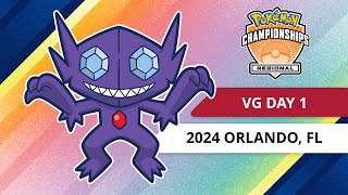 VG Day 1  2024 Pokémon Orlando Regional Championships [upl. by Kalina810]