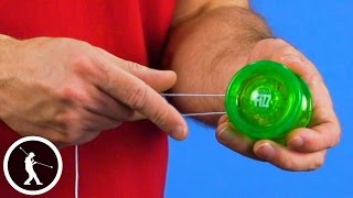 How to Put a String on a Yoyo and Adjust it for Play [upl. by Ailedua]