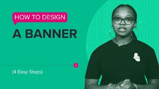 How to Design a Banner 4 Easy Steps [upl. by Itsur939]