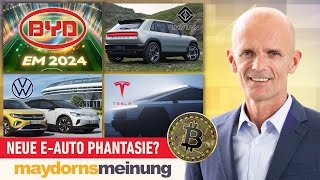 maydornsmeinung Bitcoin Rivian VW Xpeng Polestar BYD Tesla SMA SolarEdge JinkoSolar [upl. by Icram]