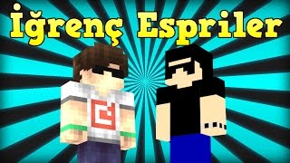 İĞRENÇ ESPRİLER  Minecraft Block Party w Rodinya [upl. by Suivatnom]