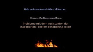 Assistent zur Problembehandlung von Windows 10 Problemen nutzen Windows Problem Konflikt lösenquot [upl. by Irat]