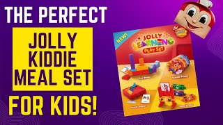 UNBOXING May 2024 Jolly Kiddie Meal  Jolly Learning Play Set [upl. by Adoree411]