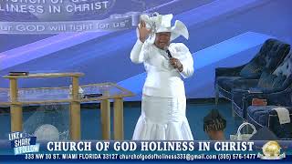 CHURCH OF GOD HOLINESS IN CHRIST  Communion Sunday English Service  8424 [upl. by Nathanil]