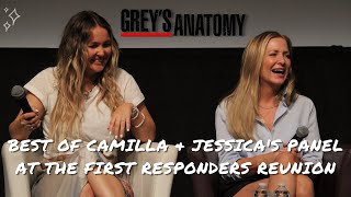 Best of Camilla Luddington and Jessica Capshaws panel at the First Responders Reunion in Paris [upl. by Alian]