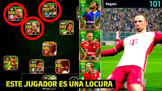 😱 Así JUEGAN quotRIBERY EPICO 102  DROGBA 102 amp BERGKAMP 100  eFootball Mobile [upl. by Tepper]