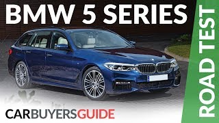 BMW 5 Series Touring 2017 Review  G31 530d xDrive amp 520d [upl. by Remmer]