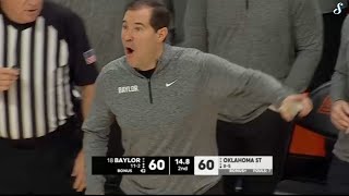 18 Baylor vs Oklahoma St EXCITING OT ENDING  January 6 2024 [upl. by Romain496]