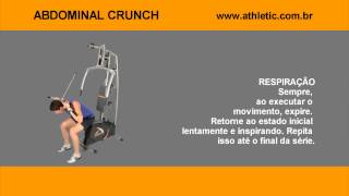 Academia Residencial Athletic Advanced 290M  Abdominal Crunch [upl. by Naut]