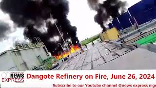 Dangote Refinery June 26 2024 [upl. by Onitnas]