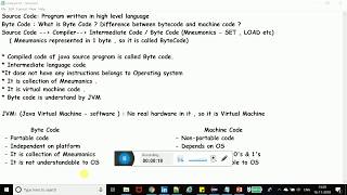 03  Why Java is Platform Independent  All about Java Byte Code  JVM JRE amp JDK [upl. by Wooldridge689]