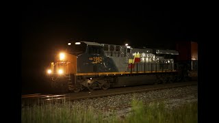 HD Late August 2023 Norfolk Southern and CSX action [upl. by Atnwahs860]