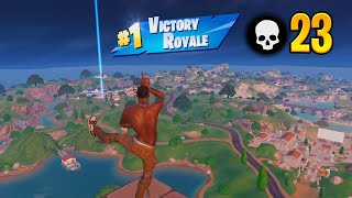 High Kill Solo Ranked Win Gameplay Fortnite Chapter 5 Season 1 [upl. by Pickar]