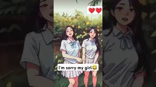 Im sorry my girl makeitfunny funnypictures webtoon madeforfun funnyvideos anime funnyviral [upl. by Naujak]