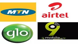 How to check data balance for MTN GLO AIRTEL  ETISALAT [upl. by Elleynad]