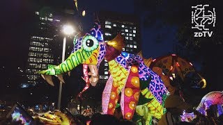 Desfile de Alebrijes Monumentales Nocturno 2019 [upl. by Ahsercal]