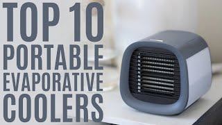 Top 10 Best Portable Evaporative Air Coolers of 2022 Personal Desktop Cooling Fan Air Conditioner [upl. by Arekat]