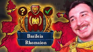 Restoring ROMAN EMPIRE as Byzantium in EU4 136 [upl. by Cathey781]