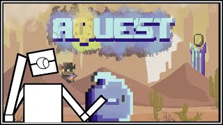 Aquest I A Wave tower defense game where you are the last drop of water with sponges attacking you [upl. by Hokanson]