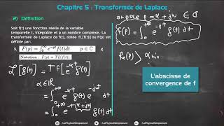 Transformée de Laplace 1 Introduction et Définition Démonstration [upl. by Egon]