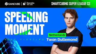 GANCUBE  Highlights of Twan Dullemond at the Smartcubing Super League S3 [upl. by Enilesor]