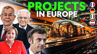 Europes Biggest Megaprojects making America Scared in 2024 [upl. by Brooking]