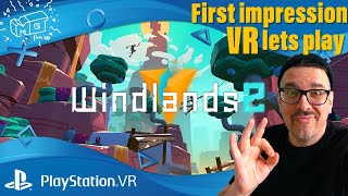 Windlands 2  Playstation VR  first impression  VR lets play  deutsch [upl. by Llacam]