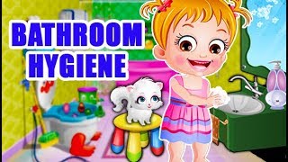 Baby Hazel Bathroom Hygiene  Fun Game Videos By Baby Hazel Games [upl. by Xylia]