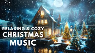 ❄️⛄ WINTER Music Ambience  A Snowy Winter Night [upl. by Barrada]