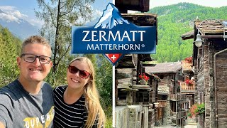 Sightseeing In Switzerland BEAUTIFUL Zermatt Village amp The Matterhorn [upl. by Yralam]