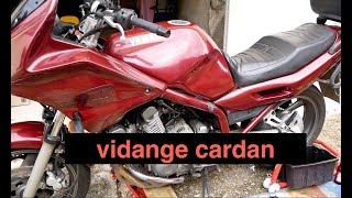 Tuto Vidange Cardan Moto [upl. by Masera]