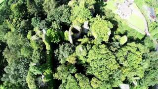 Buchanan castle drone footage [upl. by Fan890]