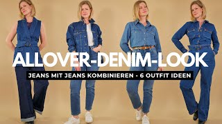 Ikonisch Jeans mit Jeans kombinieren  Das einfachste Styling EVER [upl. by Duval]