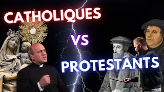 CATHOLIQUES VS PROTESTANTS  CE QUI NOUS DIVISE [upl. by Nannahs]