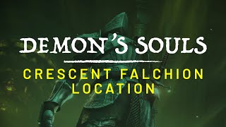 Where to find the Crescent Falchion  Demons Souls Remake PS5  detailed walkthrough [upl. by Coward]