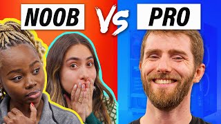 Noob vs Pro PC Build Challenge [upl. by Yelyr]