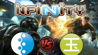 Infinity Batrep 300 points PanOceania vs Yu Jing [upl. by Crescentia]