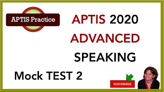 APTIS ADVANCED 2020 SPEAKING  Practice Test 2  Get ready for APTIS with these Tests [upl. by Idnerb]