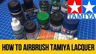 Decanting and Airbrushing Tamiya Spray Cans [upl. by Alimat687]