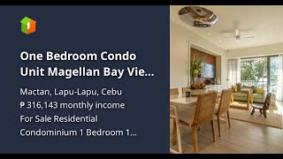 One Bedroom Condo Unit Magellan Bay View in Aruga Resort Residences Mantan [upl. by Imarej]