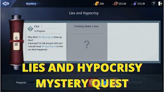 Mir4  A Noble Cause  Lies and Hypocrisy Mystery Quest  Clue 45 [upl. by Ranit]