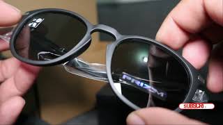 UNBOXING OAKLEY PITCHMAN R round BLACK PRIZM GREY TAGALOG [upl. by Avlis]