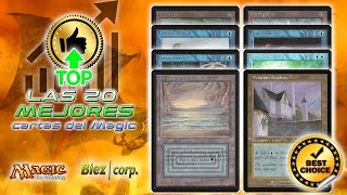 Biez Corp  Las 20 MEJORES cartas de Magic [upl. by Aseuqram]