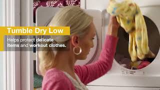 How to Use the Different Whirlpool® Tumble Dry Cycles [upl. by Virginie]