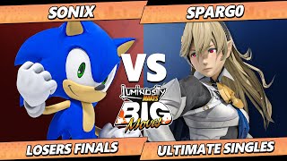 LMBM 2024 Losers Finals  Spargo Cloud Vs Sonix Sonic Smash Ultimate  SSBU [upl. by Nuahsal]