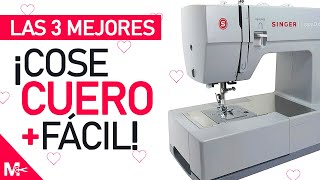 ► Las 3 MEJORES Máquinas de Coser para CUERO 😱🧵 [upl. by Yenar]